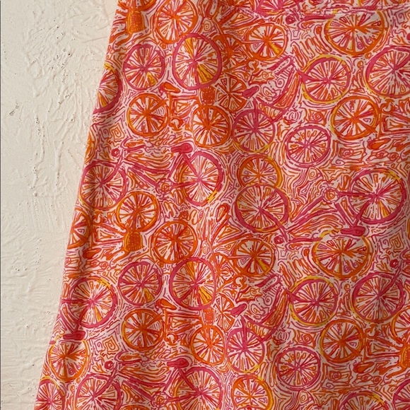 Lilly Pulitzer Pink and Orange Strapless Dress size XSMALL - Picture 4 of 6